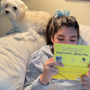 Libro de cartas de amor de su perro