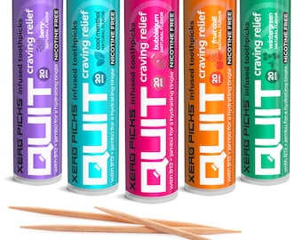 Xero Picks Quit infused flavored toothpicks