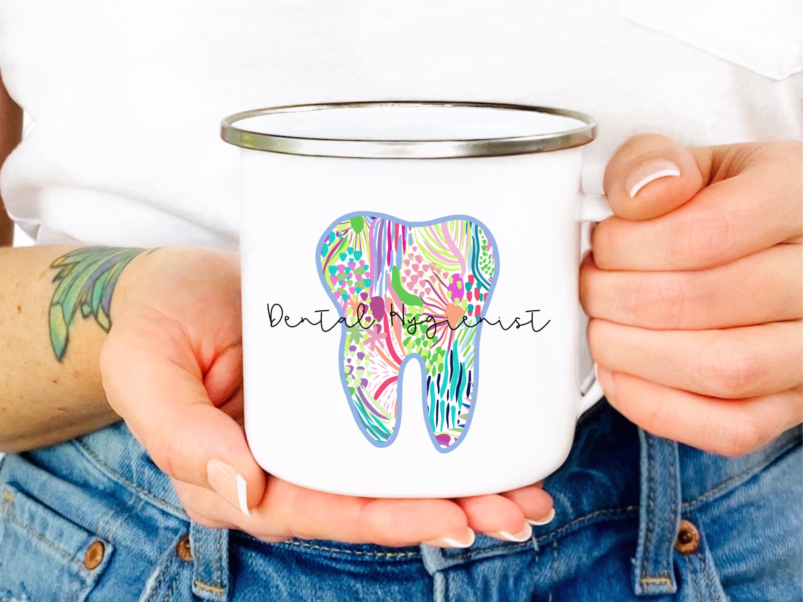 Dental Hygienist Mug Dental Hygienist Coffee Cup Dental Etsy 日本