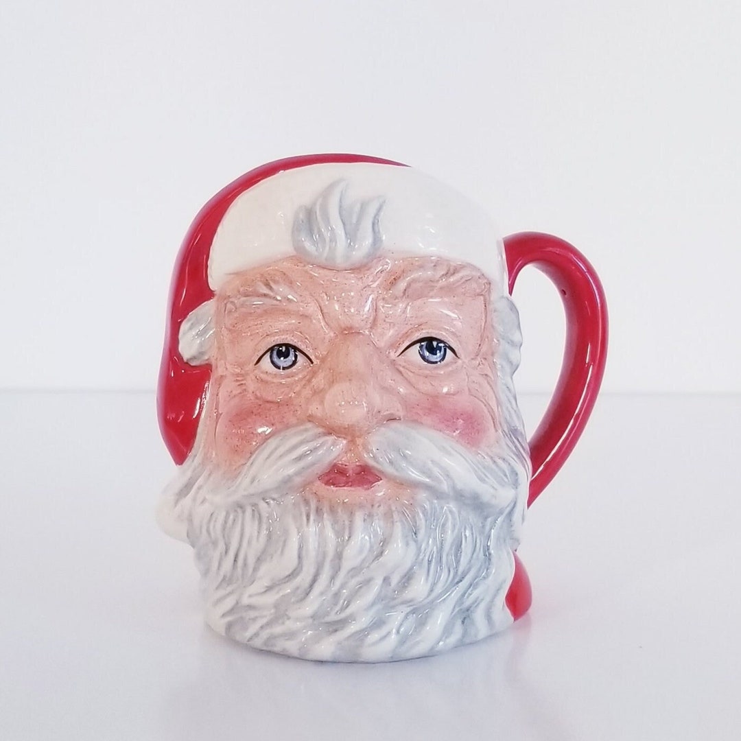 Royal Doulton Santa Claus Mug D6705 4 1/2 Inches Tall Royal Etsy