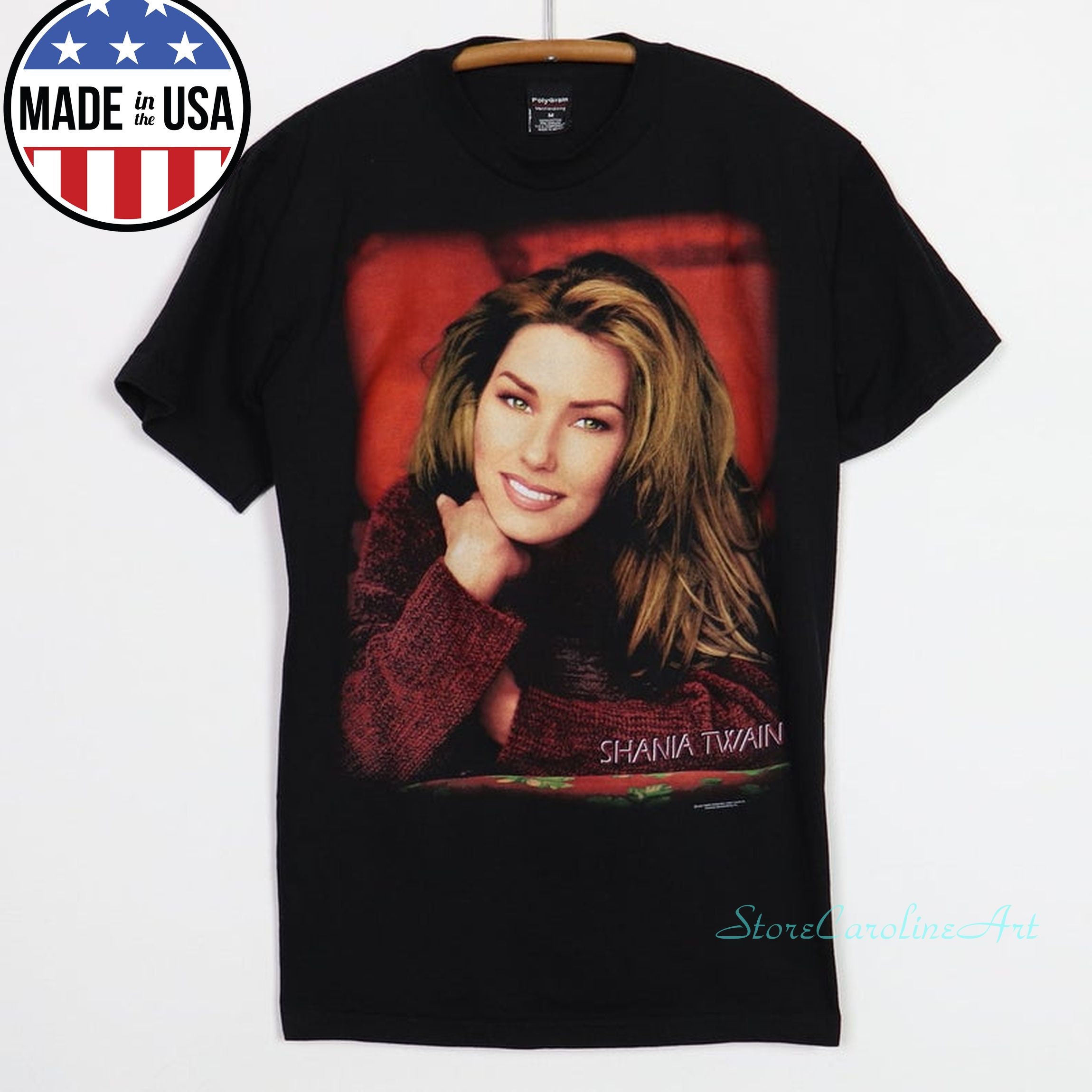 Vintage 1998 Shania Twain Shirt A2133 Etsy