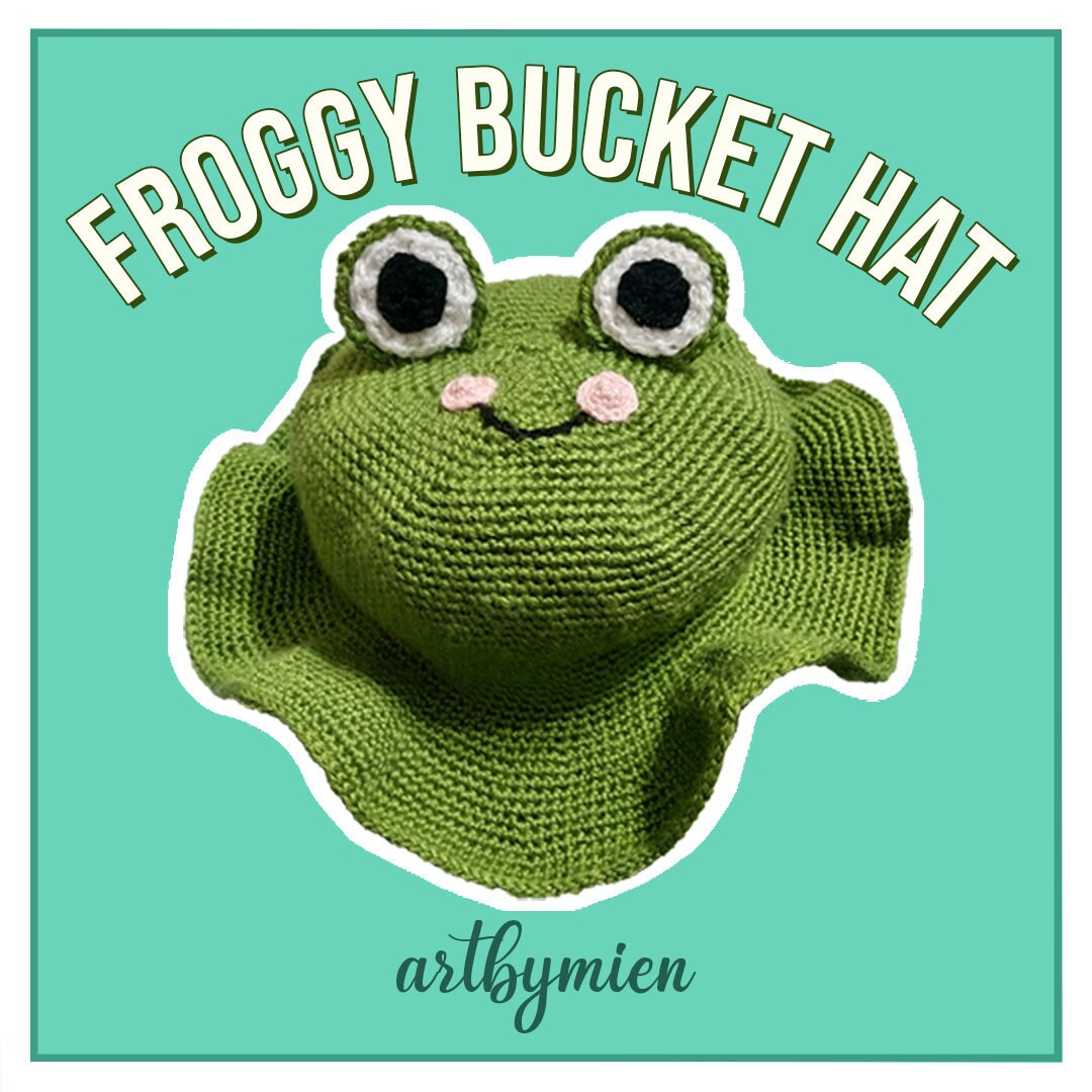 FROGGY BUCKET HAT Etsy