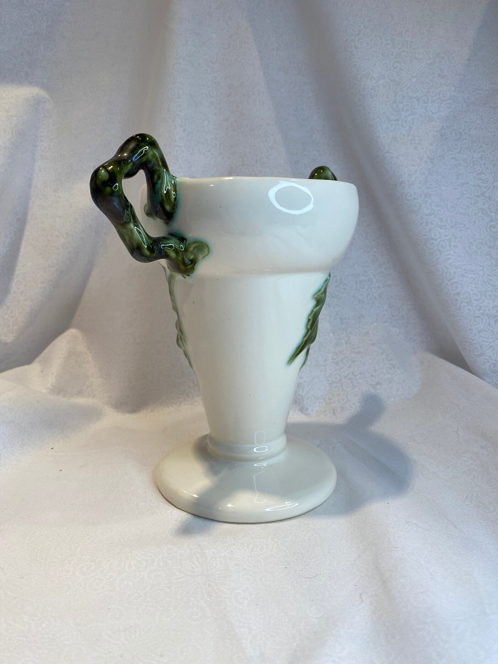 Hull Pottery USA Tokay Tuscany Pattern Vase Green Grapes Etsy