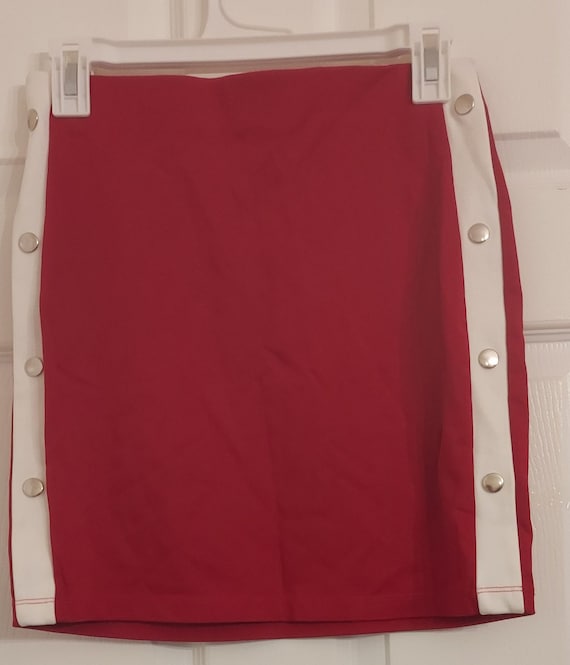 Charlotte Russe Red skirt Size S - image 1