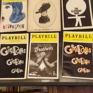 Vintage Playbills Collection - Etsy