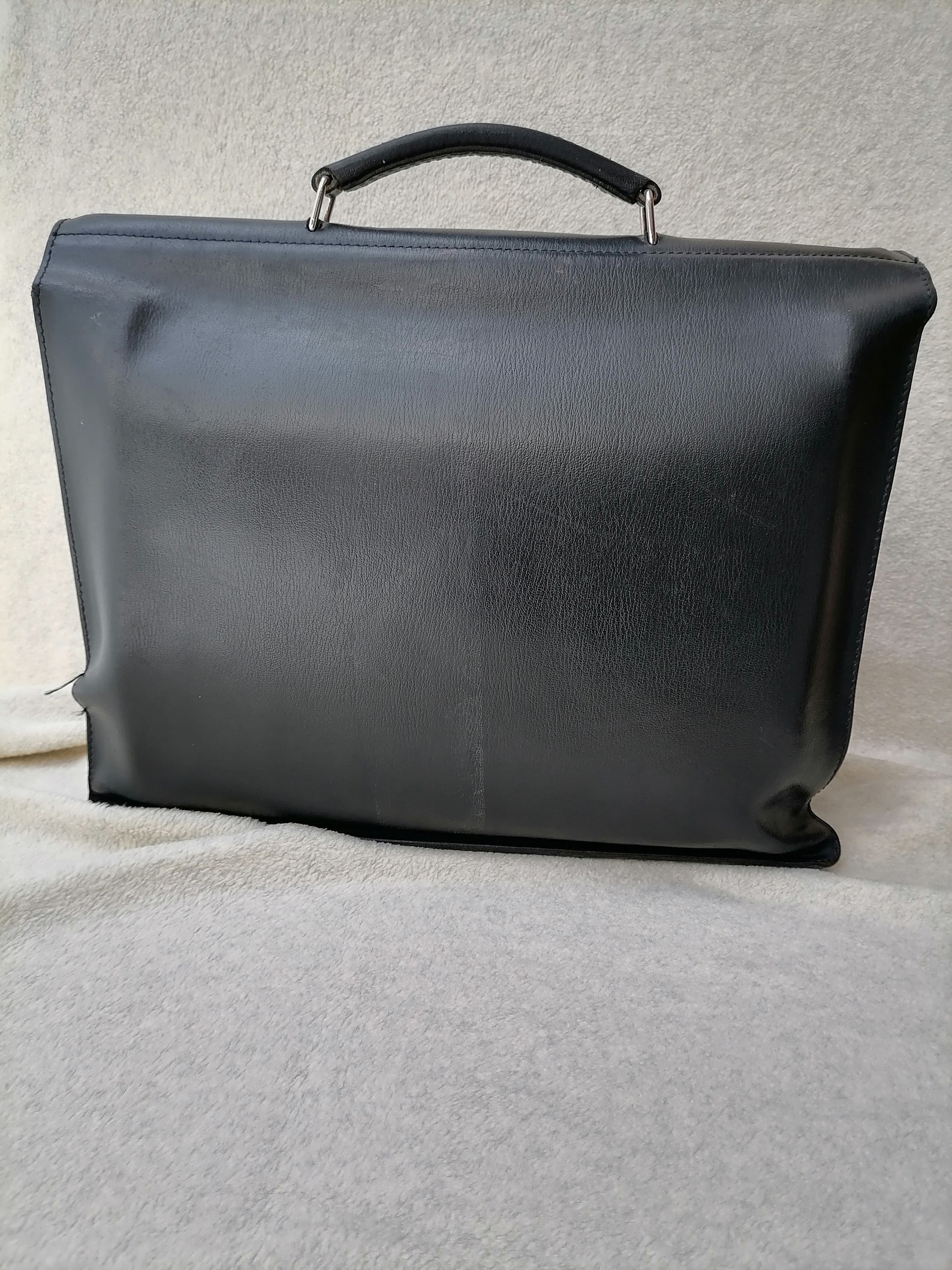 Gerard Henon Paris vintage French briefcase . Etsy