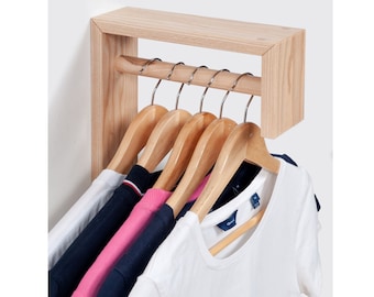 T-shirt rack, wall coat hanger, wall organizer