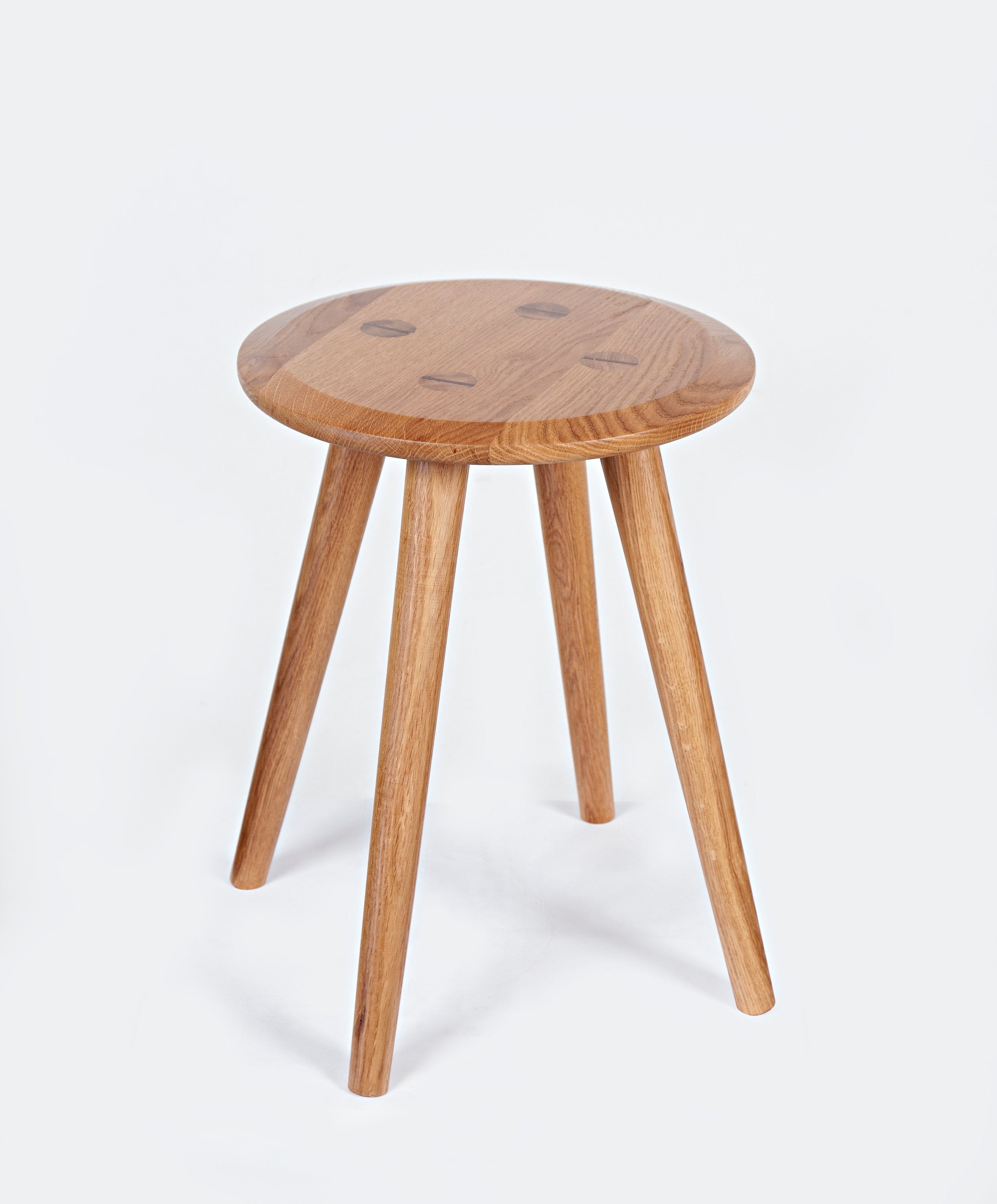 Tabouret, Tabouret En Bois, Chaise, Bois Massif, Scandinave, Tables Basses, Meubles, Meubles Produits, Rond Chêne