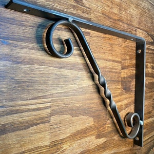 x8 PACK Steel shelf bracket Colonial design 10in x 12in FREE SHIPPING