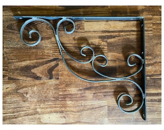 Steel shelf bracket Colonial design 14in x 18in  FREE SHIPPING