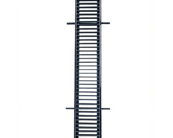Iron trench drain grate 6in x 39in. (set of 2) . Pool Garage Driveway Outdoor.