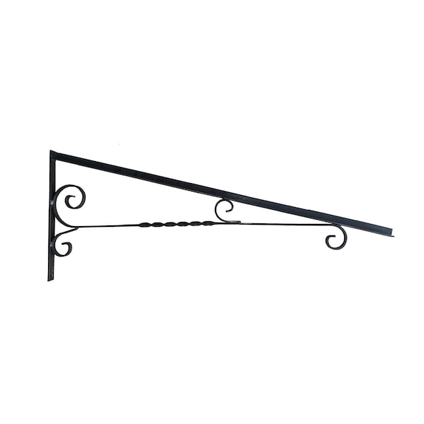 x2 PACK Steel bracket awning cantilever for window door sheed  14in x 36in Colonial design FREE SHIPPING