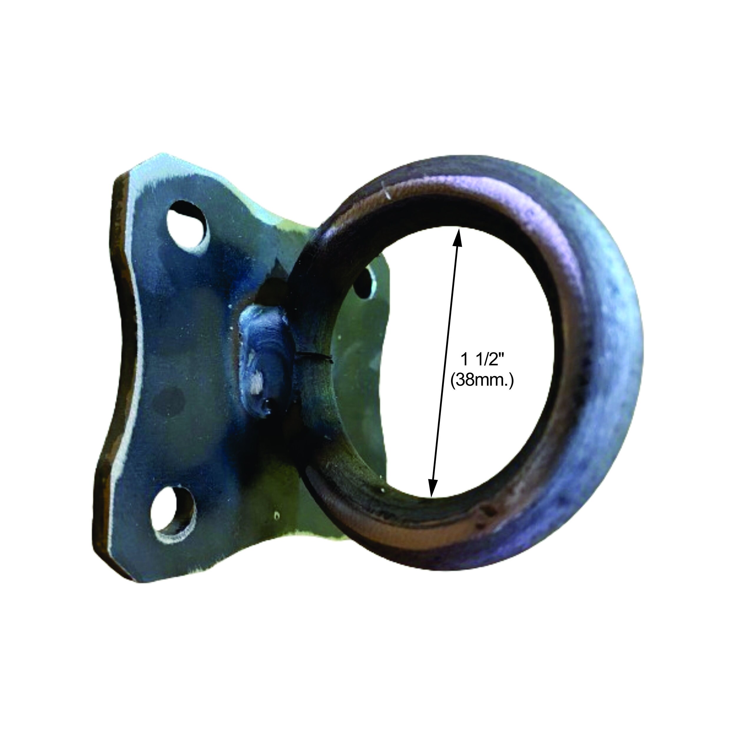 X8 PACK - Iron Holder for 1in. Nautical Rope (front). Iron Ring for ...