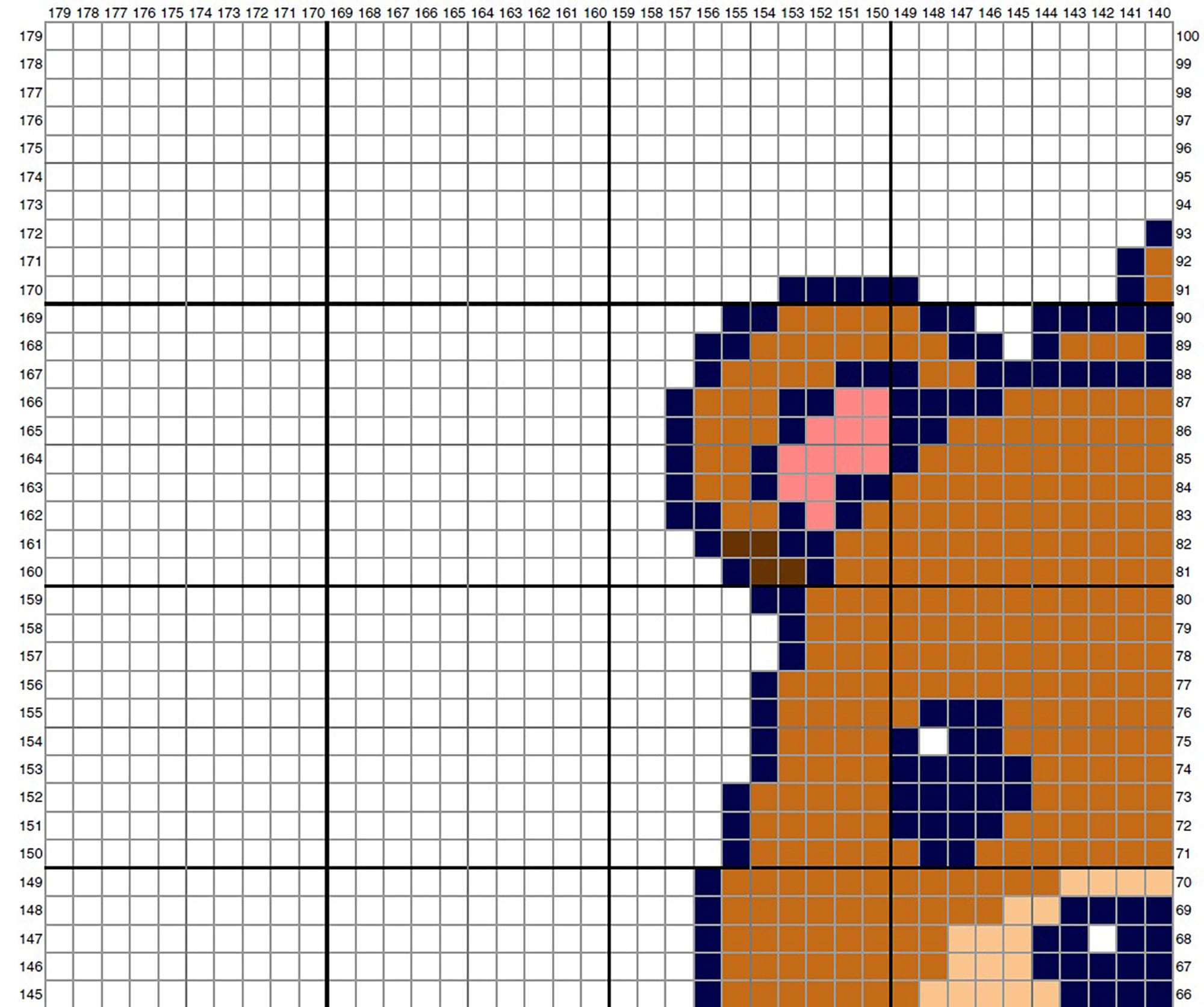 Teddy bear c2c crochet pattern Corner to Corner Crochet Baby Etsy