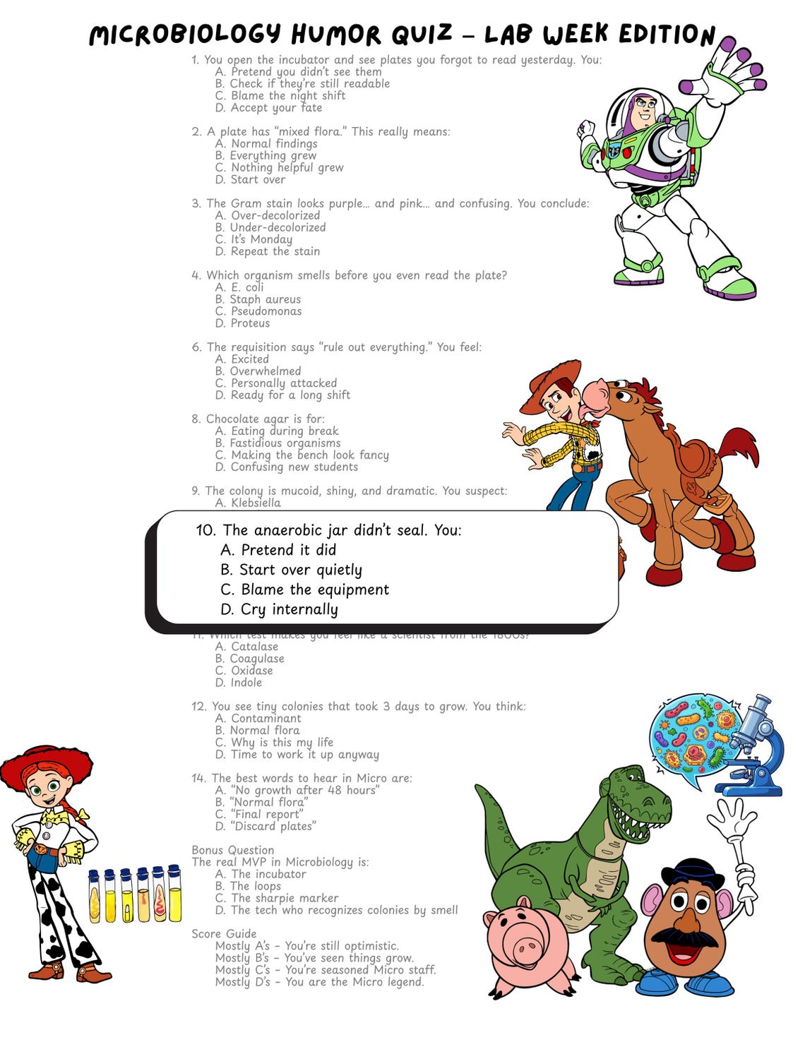 Lab Week Trivia Questions Lab Week 2026 Quiz Humor PRINTABLE - Etsy Canada