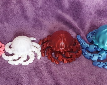 クラゲのフィジェット トイ | 関節式クラゲ | 感覚玩具 | フレキシブル
