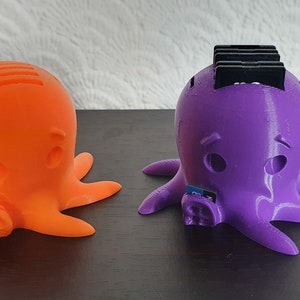 Octopus SD Kartenhalter | Freundlicher Octopus Schreibtisch SD Kartenhalter