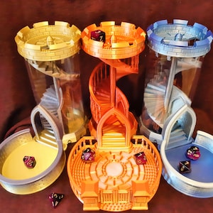 Torre de dados / Bandeja de dados / Accesorio para juegos de mesa / Bricolaje / Juego