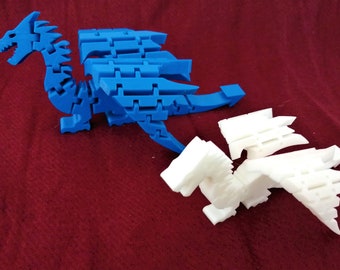 Articulated Fidget Dragon