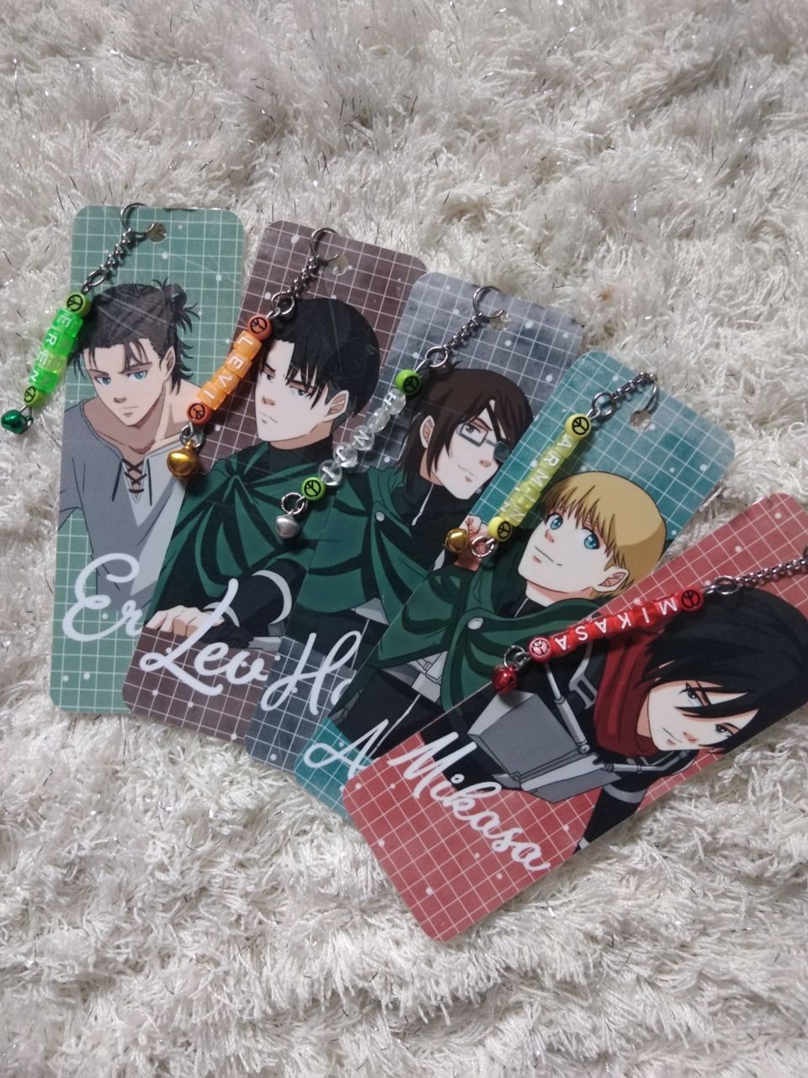 Bookmark Attack on Titan AOT - Etsy