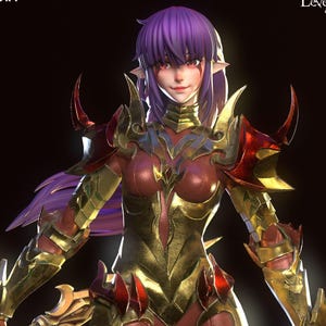Esil Solo Levelling  UNPAINTED 3D printed DIY Resin statue kit / figurine [by Chuya Factory]