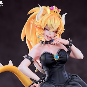 Bowsette 3d printed DIY Resin statue kit / figurine [by Chuya Factory] UNPAINTED