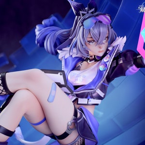 Silver Wolf, Star Rail hacker 3d printed DIY Resin statue kit / figurine [by Chuya Factory] UNPAINTED