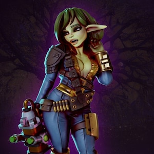 Modelo impreso en 3D de Vault Dweller Goblin [por Gaz Minis]