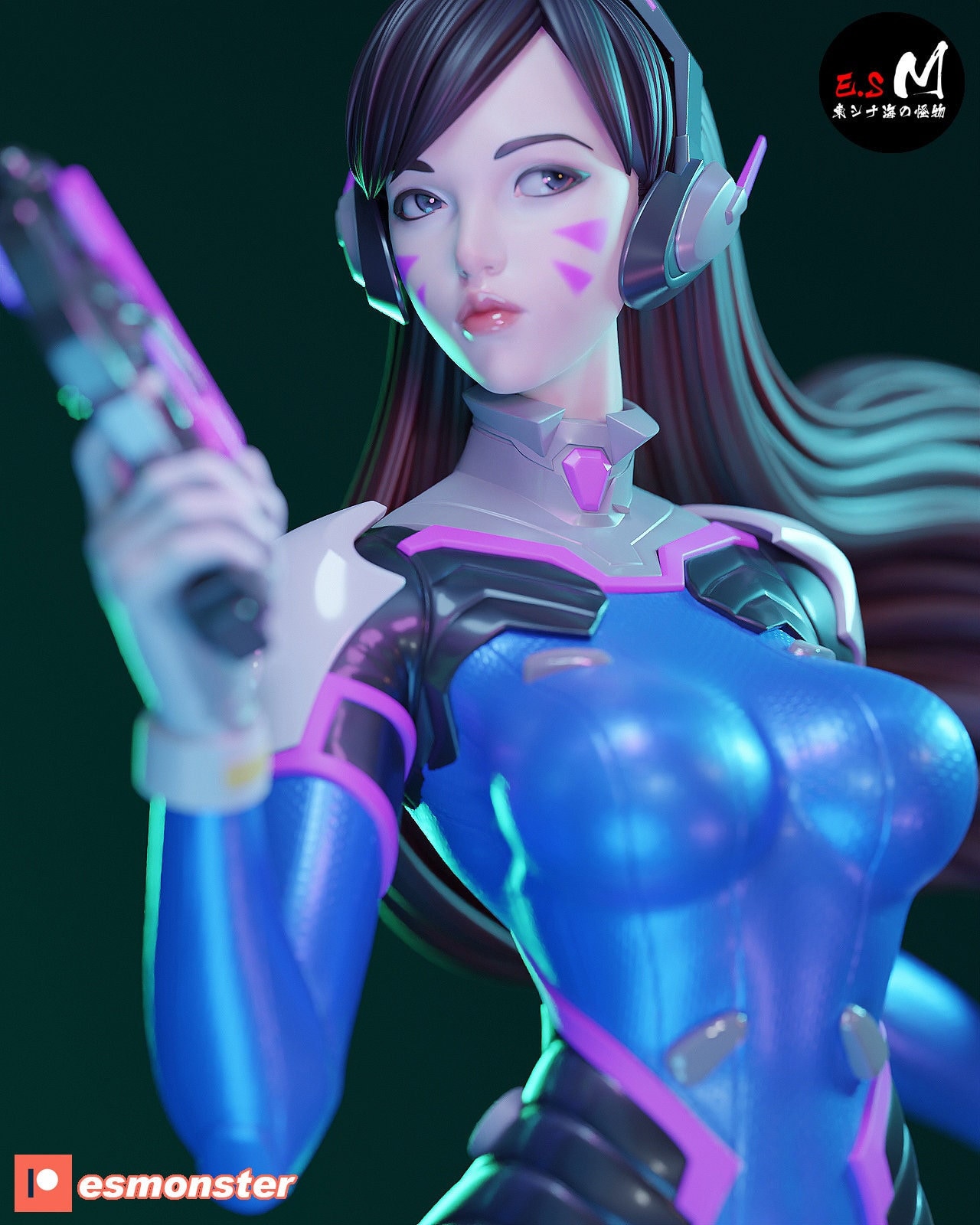 OVERWATCH D.Va オーバーウォッチ　フィギュア　D.Va Amazon | OVERWATCH DVa オーバーウォッチ フィギュア DVa