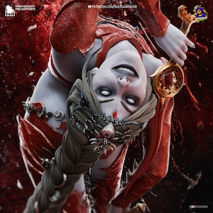 Orin the Red, Aspect of Murder UNPAINTED 3D printed DIY Resin statue kit / figurine / miniature [by Bulkamancer]