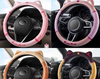 COFIT Car Steering Wheel Cover Print for Women Lady Black Golden Tiger Pattern Universal Fit Vehicles 15 1/2-16 inch Anti Slip Auto Wheel Protector COFIT Car Steering Wheel Cover Print for Women Lady Black Golden Tiger Pattern Universal Fit Vehicles 15 1/2-16 inch Anti Slip Auto Wheel Protector