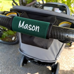 Personalized Luggage Tag, Embroidered Stroller Tag With Name, Steering Wheel Reminder, Custom Name Plate Stroller, Baby Accessories, Gift