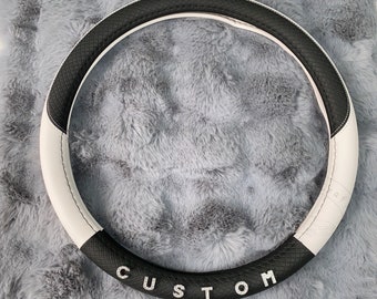 15''Modern Steer Wheel Cover, Leather Steering Wheel Cover for Men, Car Steering Wheel Cover, Auto Accessories, Car Decoration, New Car Gift