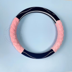 Winter Short Plush Steering Wheel Cover for Women, Cute Universal Steering Wheel Cover, Warm Comfortable Steering Wheel Cover, Car Decor