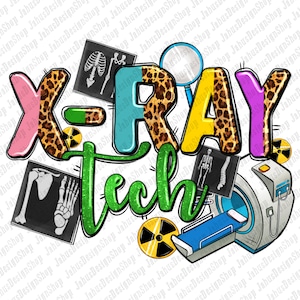 X-Ray tech png sublimation design download, western X-Ray png, medical png, Nurse png, sublimate designs download