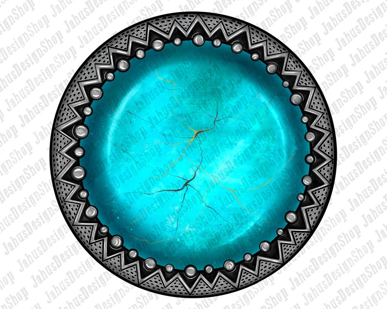 Turkos ädelsten png-paket, turkos png, ädelsten png, turkos ädelsten png, västerländsk design png, paket png, direkt nedladdning bild 3