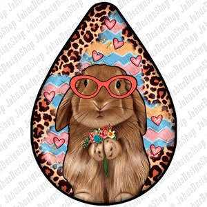 Easter Teardrop Earrings Png Sublimation Design Bundle, Easter Sublimation Png, Easter Day Png, Easter Bunny Png, Easter Cross Png Downloads image 4