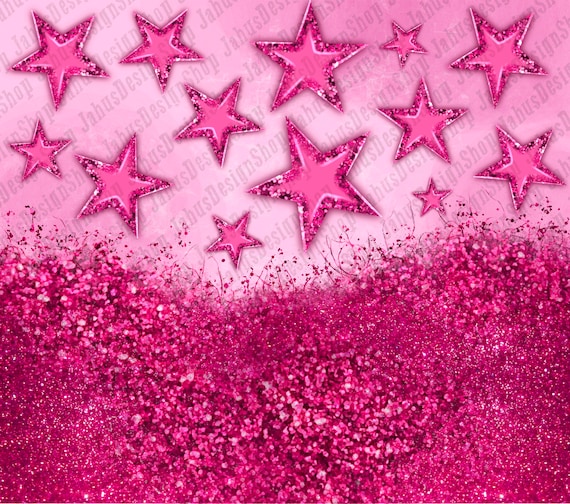Pink star glitter hi-res stock photography and images - Alamy