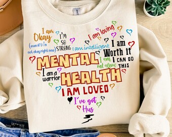 Mental health matters png sublimation design download, mental health png, motivational quotes png, sublimate designs download