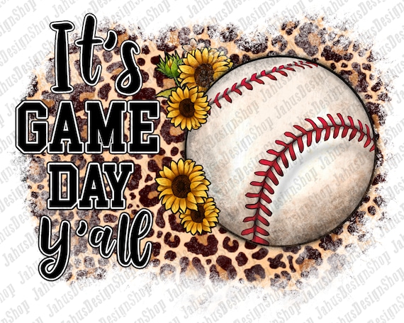 Baseball Leopard Game Day Baseball Leopard Game Day