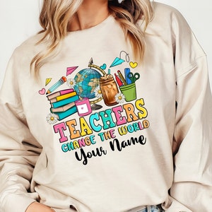 Personalized Teacher png sublimation design download, Teacher&#39;s Day png, back to school png, Teacher life png, sublimate designs download