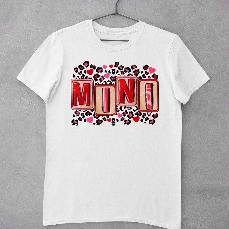 Mini Pink Leopard Png Sublimation Design Download, Valentine's Day Png ...