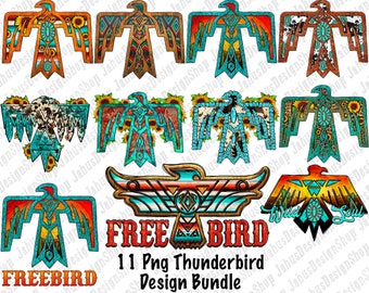Thunderbird Png Sublimation Bundle, Thunderbird Png,Sunflower Thunderbird,Sunflower Png,Warrior Bird Png,Turquois Bird Png,Digital Download