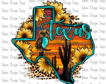 Sunset Gemstone Sunflower Texas Map PNG,Texas Png, Sunflower Png, GemStone Png, Texas Design Download,Sublimation Design,Digital Download