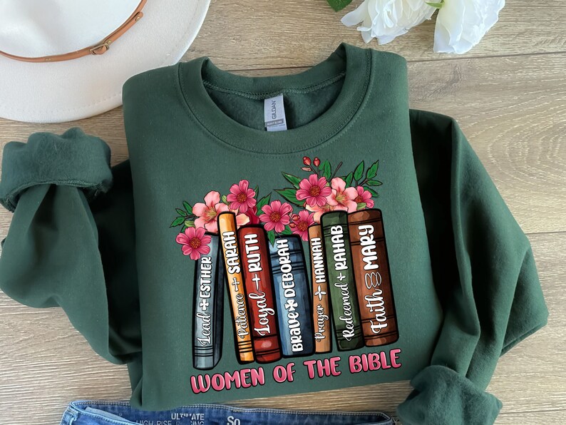 Boho Women of the Bible Png Sublimation Design Download, Christian Png ...