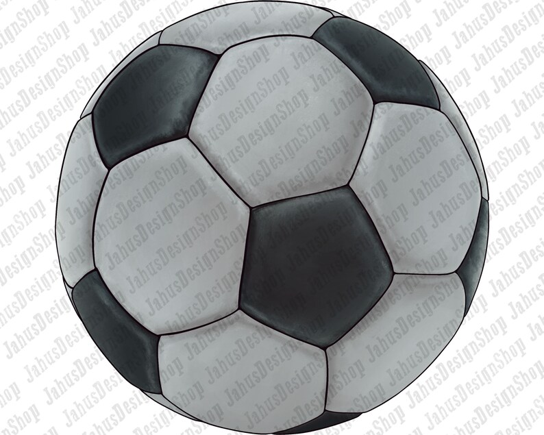 May include: A black and white football with a textured surface.