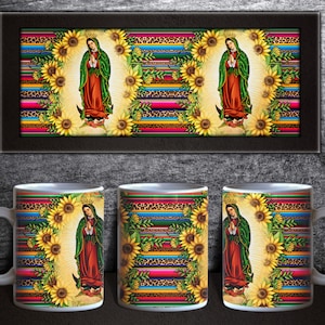 Religion Mug 15oz Coffee Mug 15 Oz Magic Mug Our Lady of Guadalupe