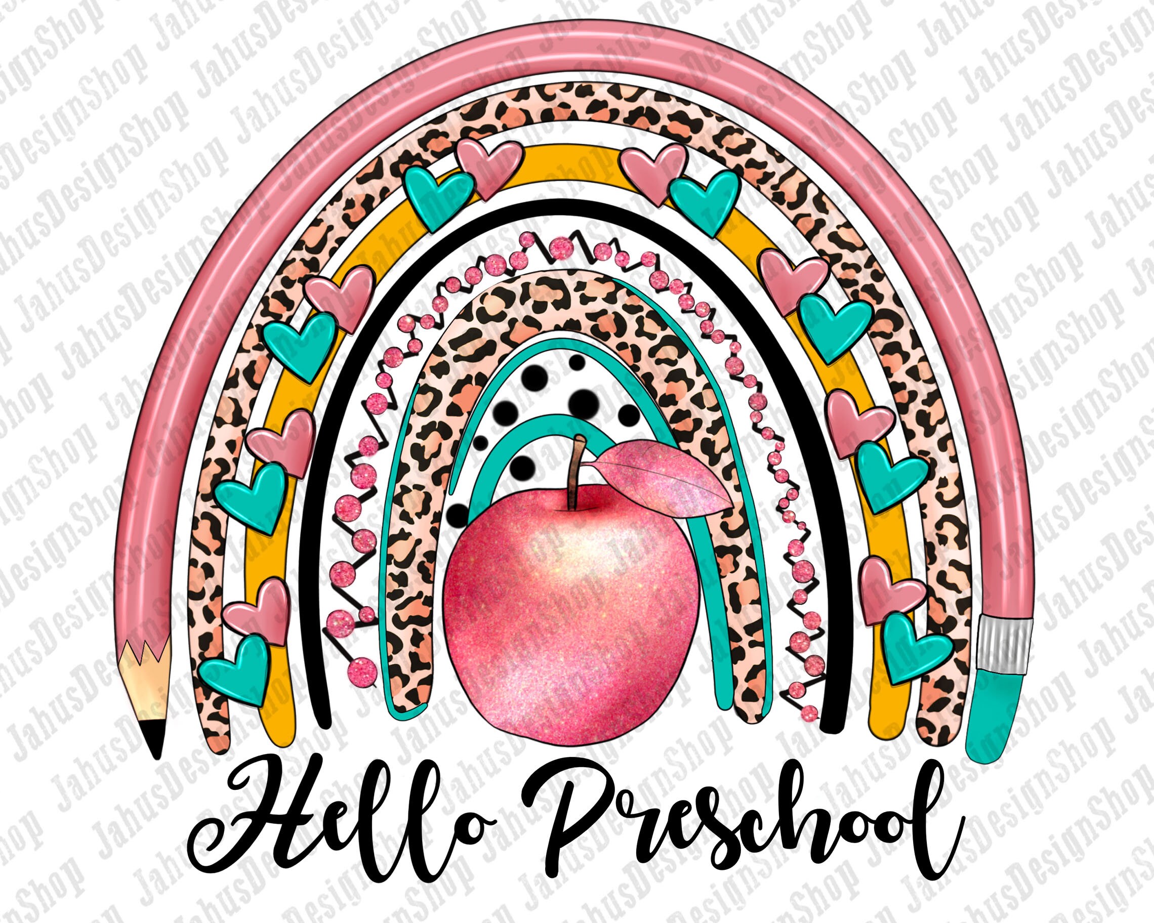 Hello Preschool PNGSchool PngPreschool PngBack to School | Etsy