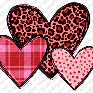 Western Leopard Pink Hearts Png Sublimation Design, Pink Heart Png, Leopard Heart Png, Southern Heart Png, Love Png, Digital Download