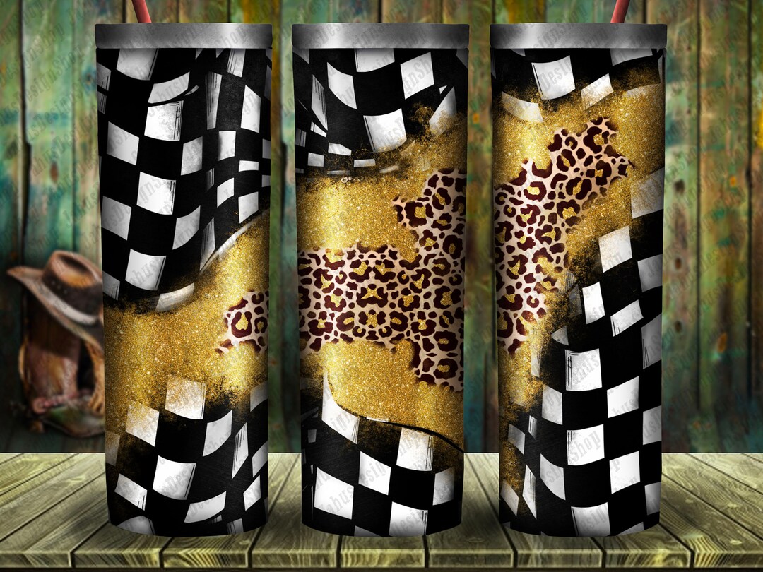 Checkered Flag Racing 20oz Skinny Tumbler Png Sublimation Design Download, Checkered  Tumbler Png, Race Tumbler Png, Sublimate Download 